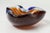 Orange, Blue and Clear Bubble Murano Glass Ashtray, 1960 For Sale - Image 11 of 15