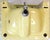 1957 Vintage "Standard" Companion Manchu Yellow Porcelain Sink With Chrome Legs ~Nice~ For Sale - Image 12 of 18