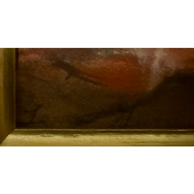 Mid 20th Century Female Nude by Mid 20th Century Female American Artist Lena Gurr in Pastels For Sale - Image 4 of 5