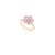 Gold 18k Solid Gold Cherry Blossom Diamond Flower Ring Size 7 (All Sizes Available) For Sale - Image 8 of 13
