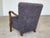 Danish Art Deco Lounge Chair in the style of Viggo Boesen, 1940s For Sale - Image 4 of 9