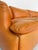 Confidential Seating Set in Cognac Leather by Alberto Rosselli for Saporiti, Italy, 1970s, Set of 4 For Sale - Image 9 of 17