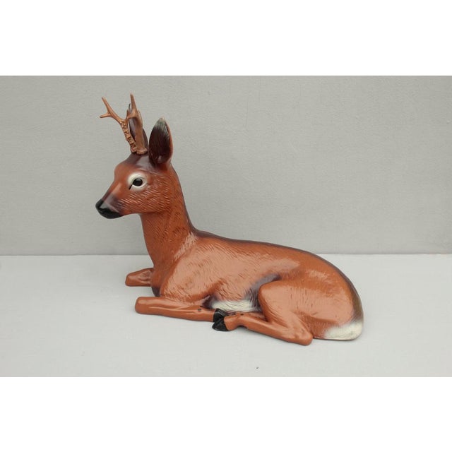 Roebuck in Ceramic by Heissner, 1950s For Sale - Image 10 of 18