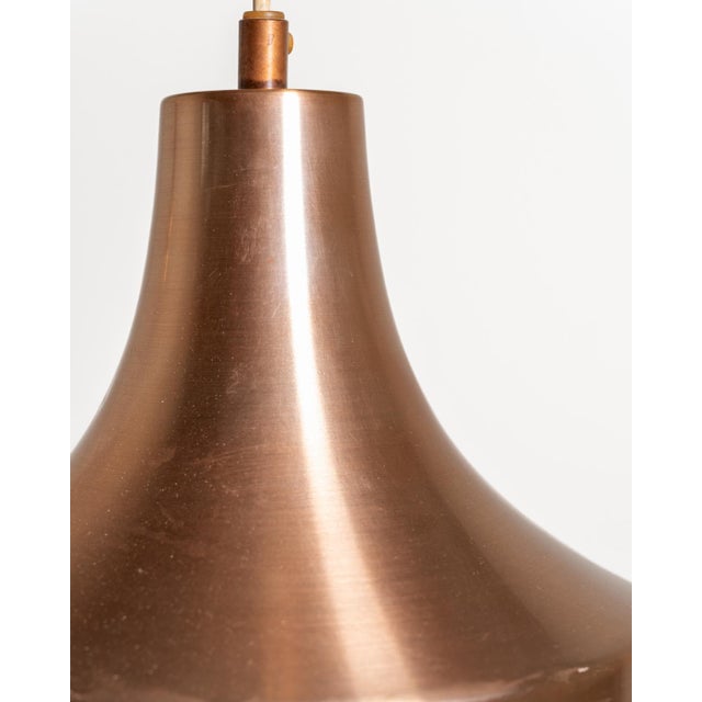 1960s Swedish Pendant Lamp in Metal and Glass, 1960s For Sale - Image 5 of 8