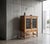 Oak cabinet attributed to Danish designer Henning Kjærnulf, crafted in Denmark during the 1960s. Executed in a distinctive...