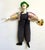 Vintage Cerri'Art France handcrafted "Poupée Millet" artist doll, with a ceramic head and limbs. Fabric overalls filled...