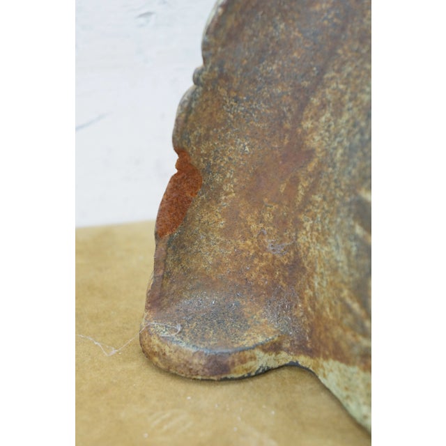 Late 20th Century Neoclassical Cast Iron Wall Lavabo For Sale - Image 4 of 14