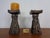 Large Brutalist German Bronze Candleholders, 1960s, Set of 2 For Sale - Image 4 of 15