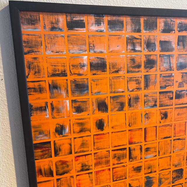 Abstract Contemporary Modern Abstract Painting on Canvas For Sale - Image 3 of 11