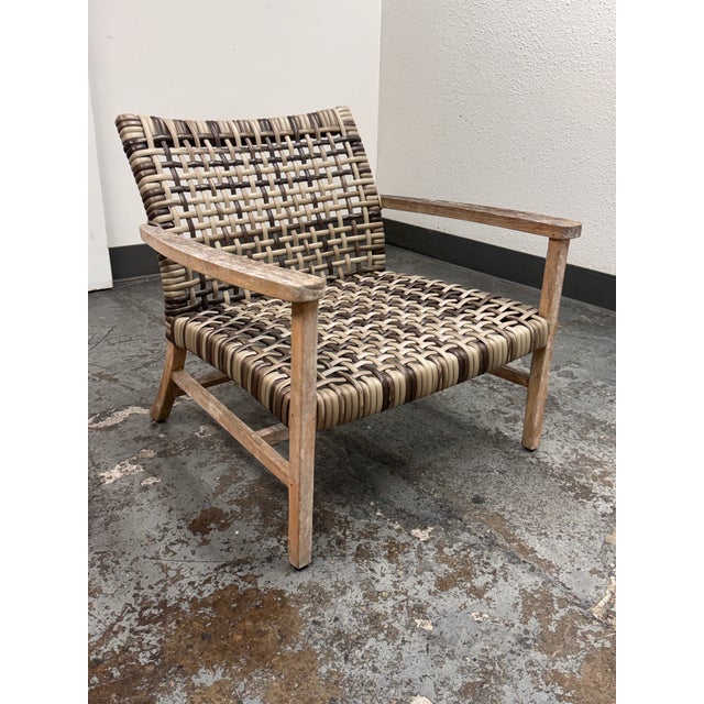 Contemporary Frontgate Isola Lounge Chair, Outdoor For Sale - Image 3 of 12