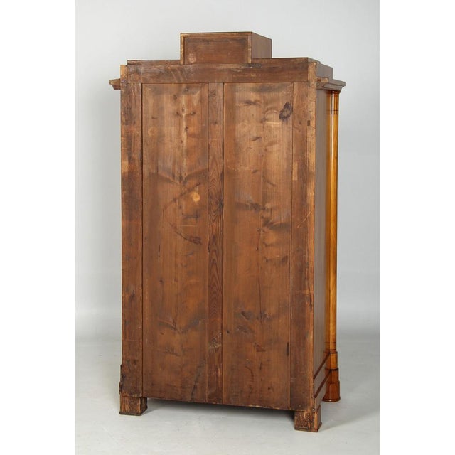 Biedermeier Cherrywood Secretary, 1830s For Sale - Image 13 of 14