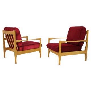 Set of Armchairs, Czechoslovakia, 1970s For Sale