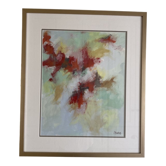 Contemporary Abstract Expressionist Painting by Jill Pavlas, Framed For Sale