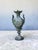 Dark Gray Antique French Art Nouveau Neoclassical Spelter Urn With Cherub & Maiden Relief, Paris For Sale - Image 8 of 8