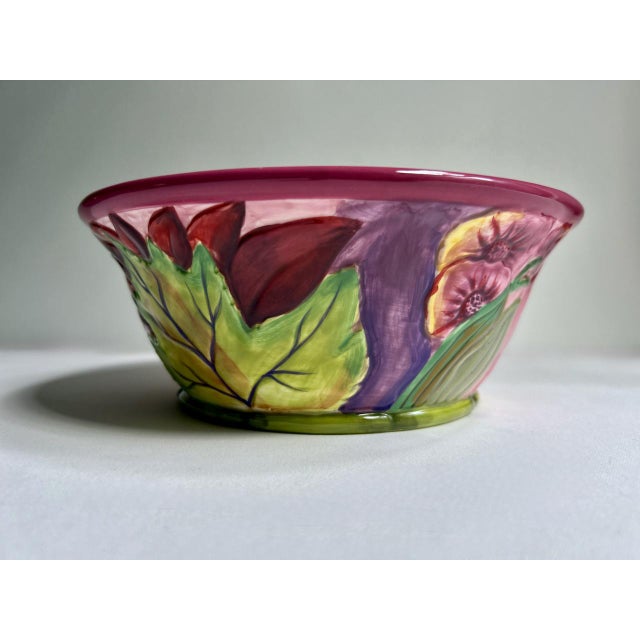 Ceramic Tracey Porter Citrine Collection Serving Bowl For Sale - Image 7 of 18