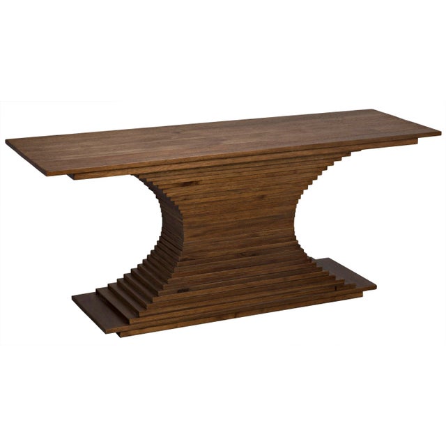 Noir NOIR Cambio Console in Dark Walnut For Sale - Image 4 of 10