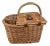 This wonderful vintage basket is perfect for wine and cheese outdoors on a beautiful day! Holds 2 bottles plus space for...