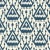 Contemporary Sample - Schumacher Vientiane Ikat Wallpaper in Indigo Blue For Sale - Image 3 of 3