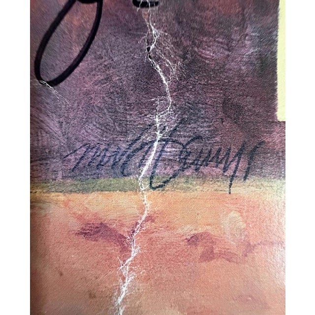 Figurative 1990 Ken Griffey Jr. Dual-Signed Limited Edition Lithograph by William L. Maughan, 113/500 For Sale - Image 3 of 5