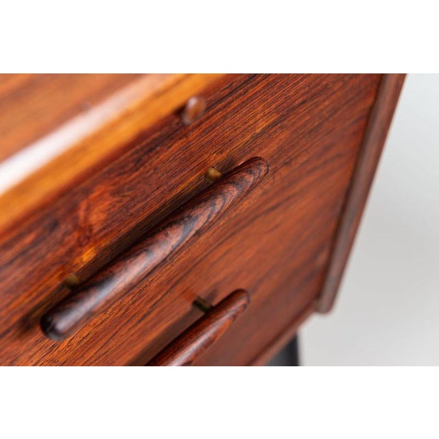 Scandinavian Executive Desk in Rosewood with Bar, Denmark, 1960 For Sale - Image 18 of 18