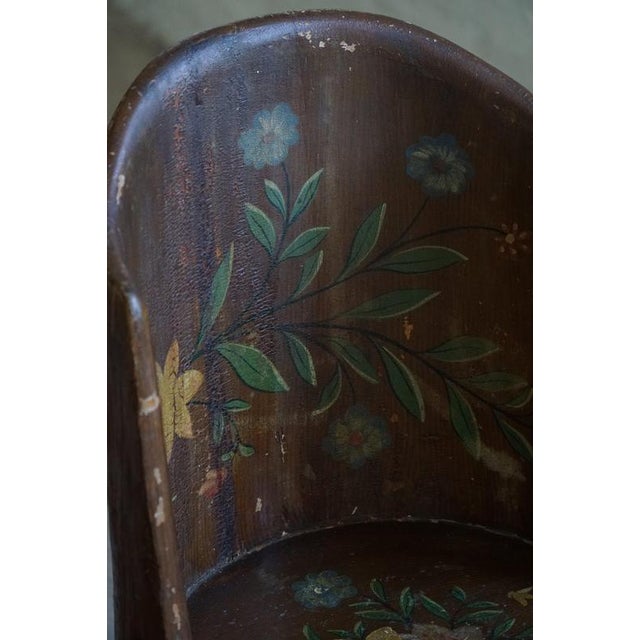 Swedish Folk Art Stump Chairs, 1890s, Set of 2 For Sale - Image 16 of 18