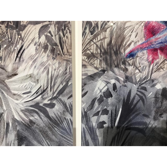 Nicolette Mayer Collection Arcadia Animalia Jungle Scene “Garden of Eden” Triptych Print - 3 Pieces For Sale - Image 4 of 6