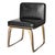 Art Deco "Safari Xlix" Chair With Bronze, Stainless Steel, Tailor Made Leather For Sale - Image 3 of 9