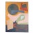 Darrell Crisp 1990 Abstract Original Oil Painting on Canvas For Sale