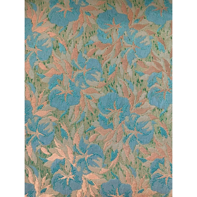 Turquoise Pair of 1960s Mastercraft of Omaha "Classic Collection" Tufted Club Chairs For Sale - Image 8 of 9