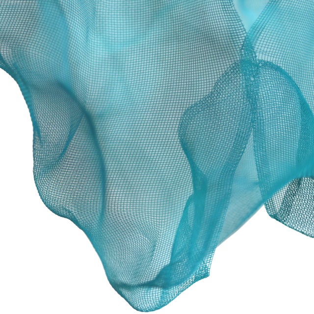 2020s Cotton Candy Cumulus Dark Aqua Purple Periwinkle - Three-Dimensional Wall Art Original Artwork by Atticus Adams For Sale - Image 5 of 9