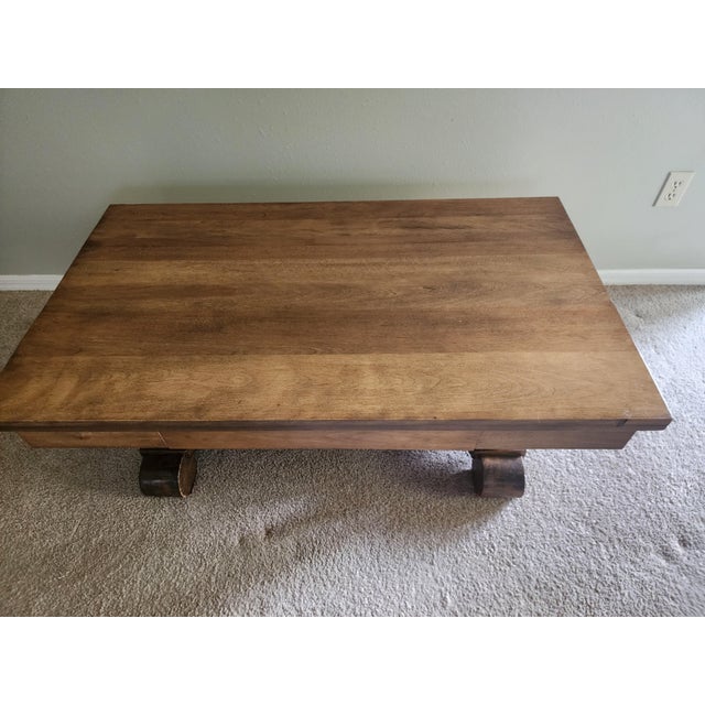Transitional 1970s Vintage Coffee Table For Sale - Image 3 of 3