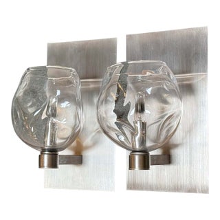 Organic Modern John Pomp Studios Infinity Sconces, Pair For Sale