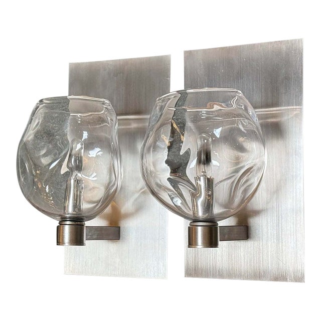 Organic Modern John Pomp Studios Infinity Sconces, Pair For Sale