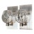 Organic Modern John Pomp Studios Infinity Sconces, Pair For Sale