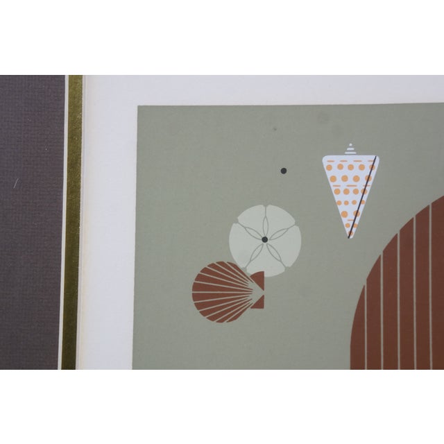 Glass Late 20th Century Charley Harper Signed Claws Crab Bulldog Serigraph Print For Sale - Image 7 of 11