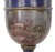 Wood Vintage Hollywood Regency-Style Hand-Painted Seashell Trophy Table Lamps - Pair For Sale - Image 7 of 13