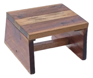 Vintage Handmade Rustic Cedar Stool