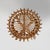 Mid-Century Modern Mid-Century Modern Italian Round Table Stool in Rattan, 1960s For Sale - Image 3 of 14
