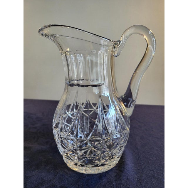 Crystal Tarn Carafe and Glasses from Saint Louis, France, 1950s, Set of 49 For Sale - Image 9 of 18