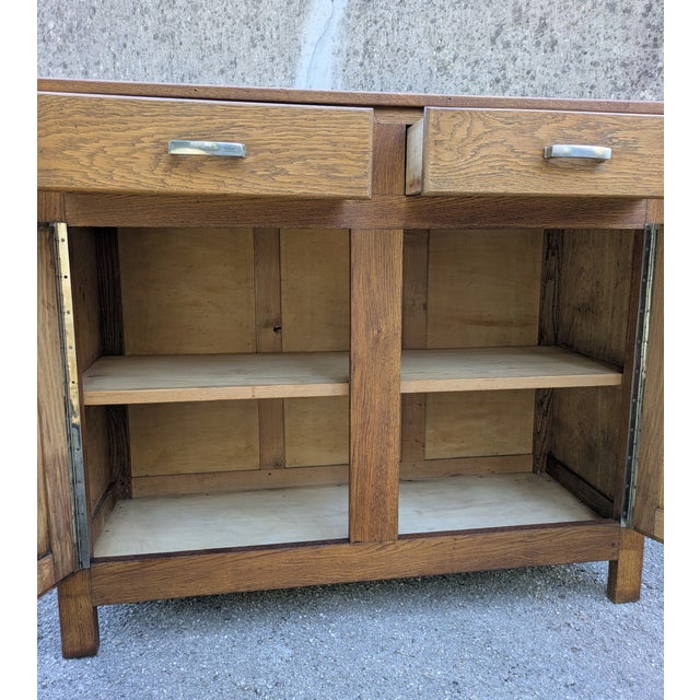 Brown Parisian Buffet, France, 1950 For Sale - Image 8 of 13