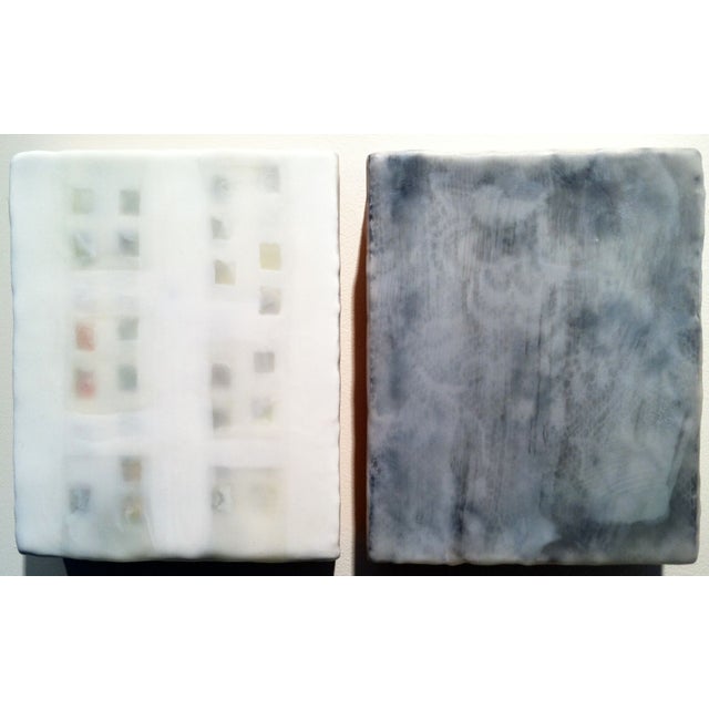 2000 - 2009 Paul Rinaldi Encaustic Diptych Paintings For Sale - Image 5 of 5