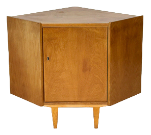 Mid-Century Corner Cabinet, 1960s