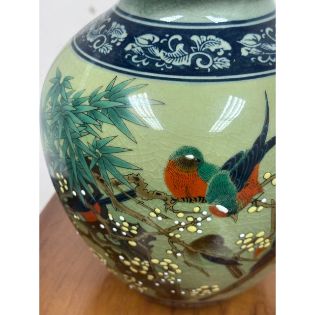 Japanese Jar Mouth Vase For Sale - Image 12 of 12