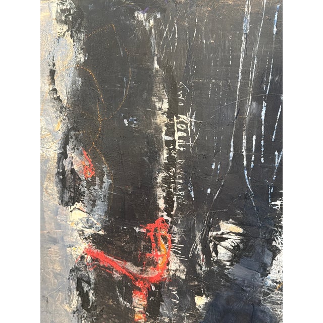 Blue “A Road Not Taken” Original Jan Lord Painting For Sale - Image 8 of 8
