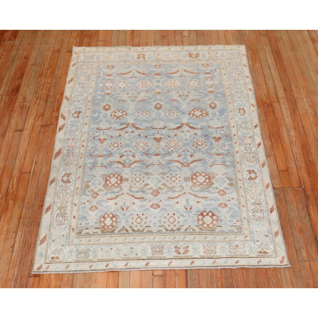 Antique Persian Malayer Rug - 4'2" x 6'6" For Sale - Image 14 of 18