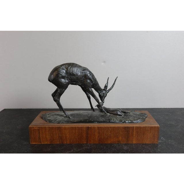Bronze by Ary Bitter, 1920s For Sale - Image 13 of 13
