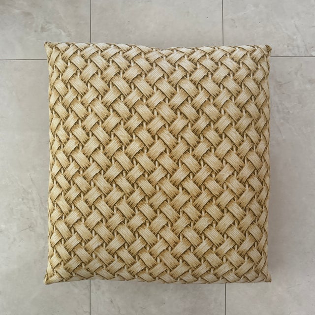 Handcrafted Decorative Pillow Case For Sale In New York - Image 6 of 6