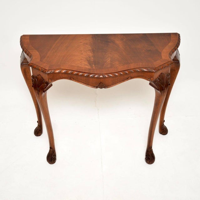 1930s Queen Anne Console Table, 1930s For Sale - Image 5 of 10