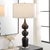 The Caviar Table Lamp Features A Ceramic Base That Boast A Curvaceous Silhouette Finished In A Matte Black Glaze And...