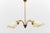 Mid-Century Modern Mid-Century Modern Four-Armed Brass Sputnik Lamp, 1950s For Sale - Image 3 of 13